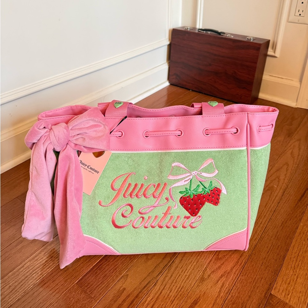 Juicy Couture Pink and Green Women's Bag Daydreamer - Picture 4 of 4